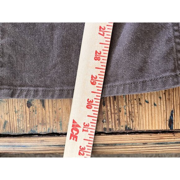 Banana Republic Mens Vintage Straight Jeans Brown 35x32 Classic Fit - Picture 7 of 8